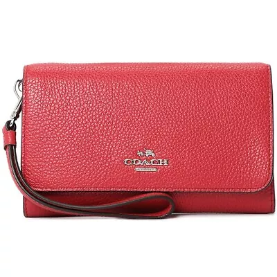 Coach Phone Clutch Wallet Wristlet 16115B NIB • $119.66