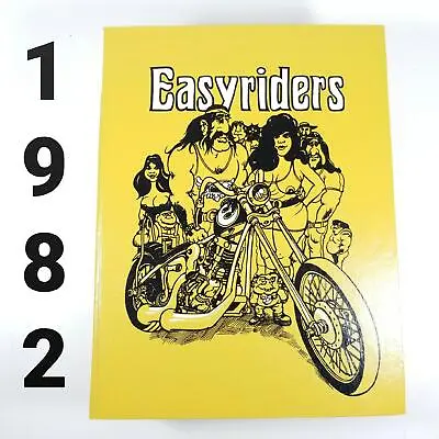 Easyriders Magazine Binder Lot 1982 COMPLETE YEAR David Mann Centerfolds Vtg 80s • $99.99