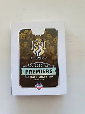 $375 • Buy 2020 AFL Select Richmond Premiers Platinum Limited 25 Card #076 Reprinted Cover