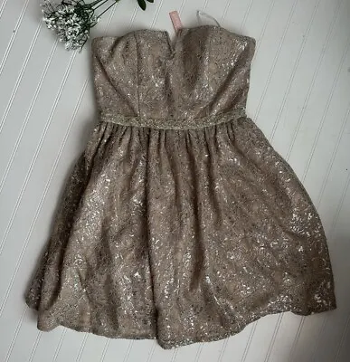 Minuet Dress Women’s Size Medium Cocktail Party New Years NWT  Strapless • $18