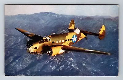 Lockheed Hudson Bomber Airplane Transportation Antique Vintage Postcard • $7.99