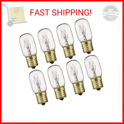 8pcs - 40 Watt Appliance Light BulbHigh Temp Resistance Microwave Oven Bulb E1 • $11.37