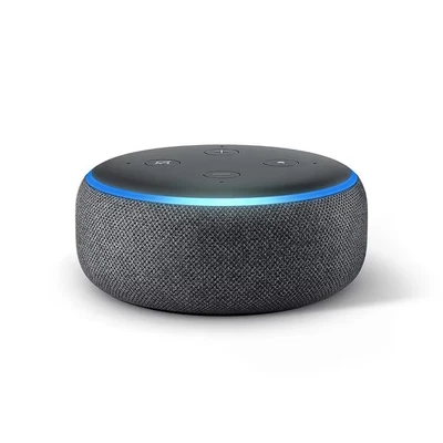$38 • Buy Amazon Echo Dot (3 Gen.) Smart Speaker - Charcoal Fabric (B07PJV9DHV)