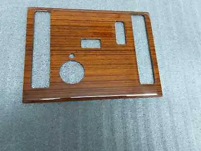 For Mercedes SL R107 W107 Wood Interior Trim Climate Aircondition Panel ZEBRANO • $170.91