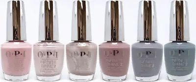 OPI Infinite Shine Lacquer Nail Polish 15ml - Always Bare For You Collection 6pc • £8.49