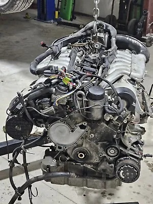 01-02 Mercedes W220 S600 V12 5.8 Semi Complete Engine Motor Block  100k Miles • $1700