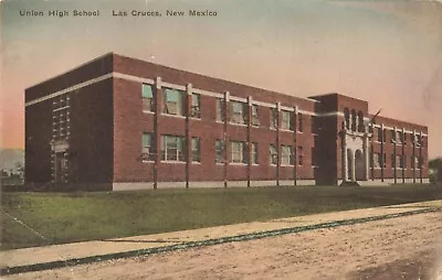 Union High School Las Cruces New Mexico NM Albertype Co. 1926 Postcard • $14.95