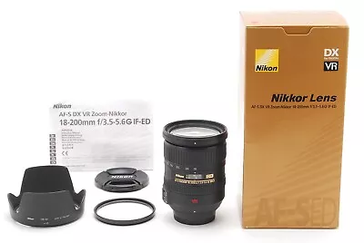 NIKON AF-S NIKKOR 18-200mm F3.5-5.6 G ED DX VR Near Mint From Japan #714 • $412.50