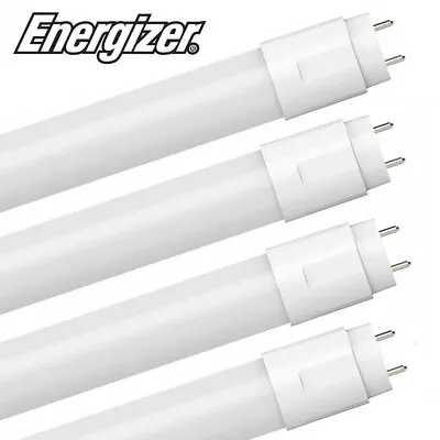 4 Pack Energizer T8 LED Tubes 2ft 4ft 5ft 6ft Cool / Daylight ✔Starter Included • £23.29