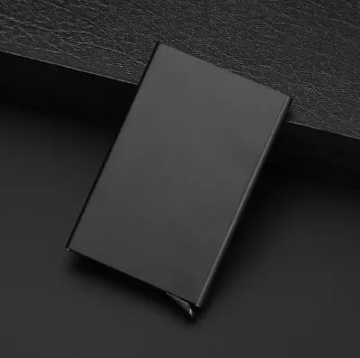 £2.50 • Buy Metal Card Holder RFID Blocking Contactless Credit Card Wallet