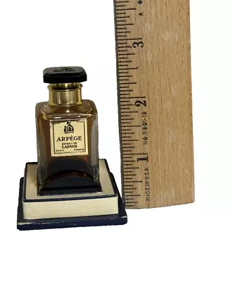 ARPEGE Extrait De Lanvin Pure Perfume 15 Gr FULL Vintage 1960s Box Bottom Only • $29