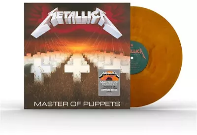 Metallica - Master Of Puppets - 'Battery Brick' Red Colored Vinyl [New Vinyl LP] • $45.36