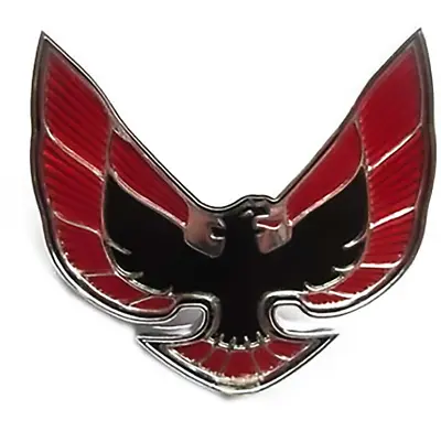 OER Red And Black Front End Bird Emblem For 1974-1976 Firebird And Trans AM • $68.98
