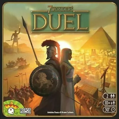 Genuine Repos Production 7 Wonders Duel Board Game Brand New Sealed • $46