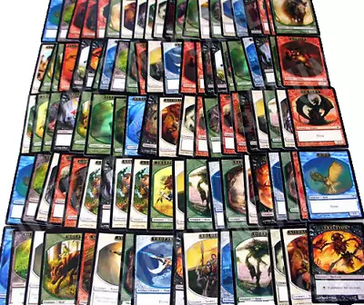 Mtg 100 Tokens Assorted Card Lot! Magic: The Gathering • $9.95