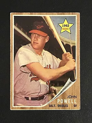 1962 Topps #99 Boog Powell (RC) Baltimore Orioles Rookie Card • $8.99