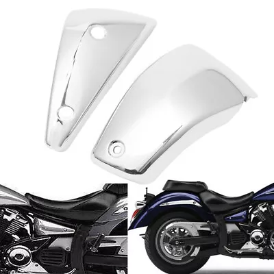 $52.69 • Buy Chrome Battery Side Cover Fairing Fit For Yamaha V Star 1300 XVS1300CT 2007-2017