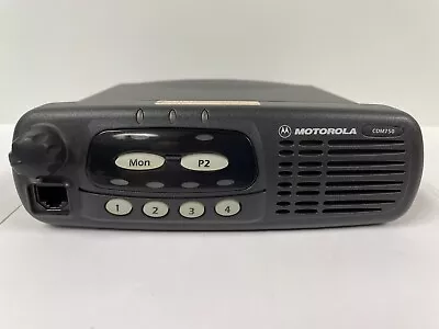 Motorola CDM750 UHF 403-470MHz 25watts 4CH AAM25KKC9AA1AN In Tested/working • $194.95