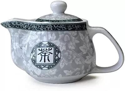 Chinese Teapot 17oz Porcelain Tea Pot With Stainless Filter Wire Kettle Infuser • $18