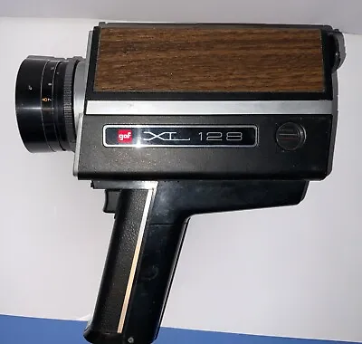 Vintage Gaf XL 128 8mm Film Movie Camera~Chinon Reflex Zoom~UNTESTED • $6.50