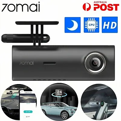 70Mai M300 Car DVR Full HD 1296P Recorder Dashcam Dash Camera Night Vision WIFI • $66.23