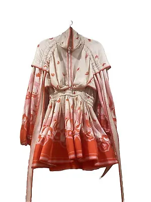 Zimmermann High Tide Billow Mini Dress 0 • £400