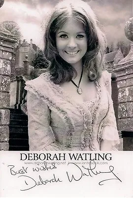£0.49 • Buy DEBORAH DEBBIE WATLING DR WHO VICTORIA SIGNED AUTOGRAPH 6 X 4 PRE PRINTED PHOTO