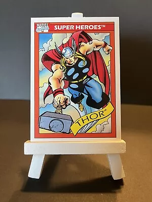 1990 Impel Marvel Comics Super Heroes Series 1 Card - THOR #18 - Pack Fresh! • $0.99