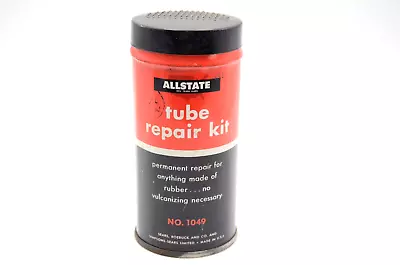 Vintage ALLSTATE Tube Repair Kit No. 1049- Excellent -Surface Rust On Bottom • $31.45