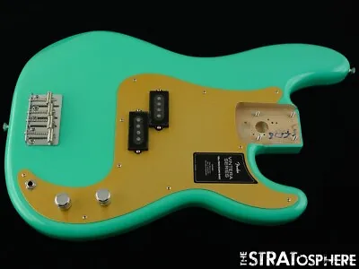 LOADED Fender Vintera 50s RI P BASS BODY Precision Bass Alder Sea Foam Green. • $519.99