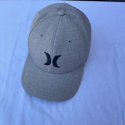 Hurley Phantom Gray Black Hat Cap Fitted Size L-XL Flexfit • $10.49