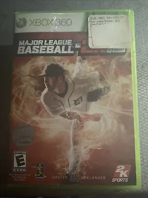 Major League Baseball 2K12 (Microsoft Xbox 360 2012) Mint Tested W/ Manual • $2.99