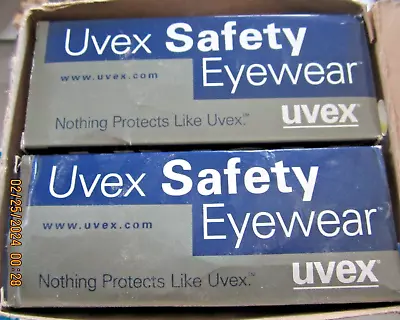 Uvex Lab Safety Eyewear Glasses S2500lss  Black Frame • $12.99