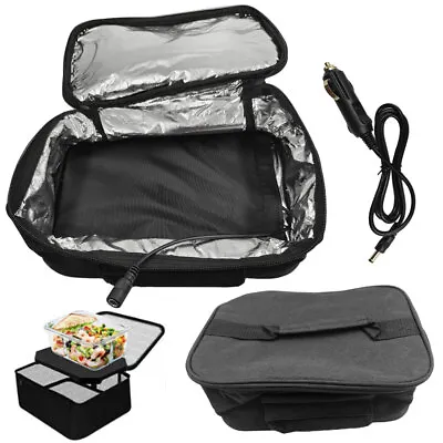 Electric12V Lunch Box Meal Car Food Warmer Heater Container Portable Heating Hot • £18.40