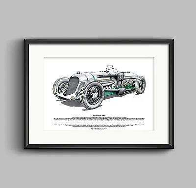 Napier-Railton Special ART POSTER A3 Size • £10.99