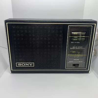 Vintage SONY TR-8050 8 Transistor 1 Diode Radio. • $99