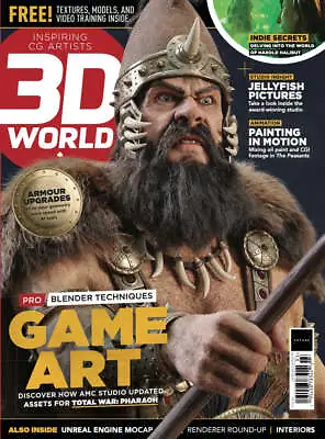 3D World Magazine Issue 309 Game Art Discover How Amc Studio Updated Assets • £22.75