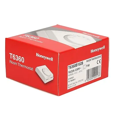 Honeywell T6360 Central Heating Room Thermostat T6360B1028 Stat 240 V • £21