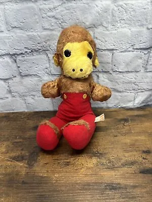 Vintage Genie Toys Inc Stuffed Monkey Plush Toy Antique Animal  • $11.99