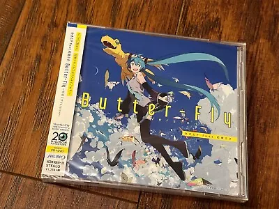 Vocaloid CD: Butter-Fly Digimon 20th CD/DVD Hatsune Miku By MikitoP New/Sealed • $27