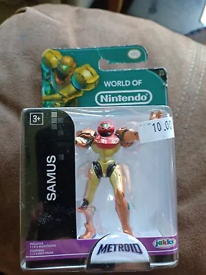 World Of Nintendo 2.5  Mini Figure: Metroid Samus • $12.59
