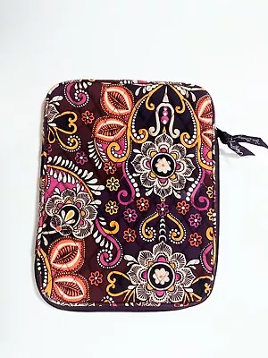 Vera Bradley Very Berry Paisley Notebook Case Tablet Sleeve Soft Side.     Small • $15