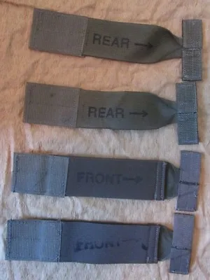 New Us Rlcs Msap Front And Rear Molle Armband Straps. Green. Eagle Industries. • £29.99