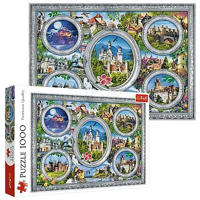 £7.19 • Buy Trefl 1000 Piece Adult Large Famous Castles From Around The World Jigsaw Puzzle