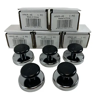 Holding Round Knob Magnet Holds 16 Lbs Paper Fridge School Office + More QTY (5) • $13.99