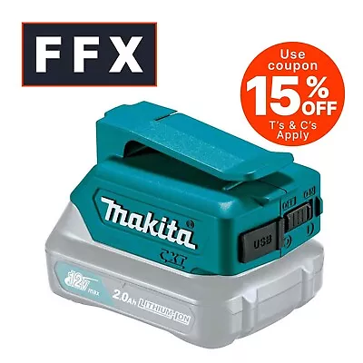 Makita DEAADP06 CXT USB Adaptor For 10.8V Batteries  • £14.24