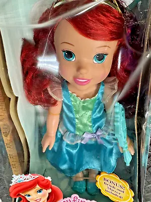 My First DISNEY PRINCESS LITTLE MERMAID Toddler ARIEL DOLL W/ ACCESSORIES RED • $49.99