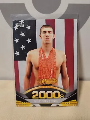 2011 Topps Michael Phelps #192 Phelps Wins 8 Golds  • $2.50