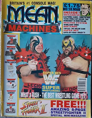 MEAN MACHINES Magazine - Issue # 18 - March 1992 • £8.99