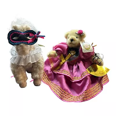 1991 Muffy VanderBear Bal Masque And Oatsie Nabco Teddy Bear Pink • $64.83